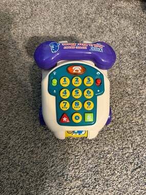 Vintage VTech Little Smart Pull 'n Play Phone Toy